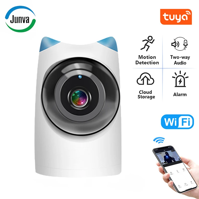 

Tuya 1080P Wifi IP Camera Smart Home Motion Detection Night Vision Wireless Baby Monitor Indoor Surveillance Security Camera