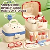Child Doctor Kit Dentist Doctor Pretend Play Set with Storage Box Children Hospital Play Nurse Game Toys for Girls Gift for Kids 2