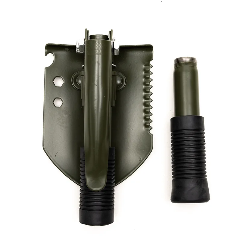 Pelle multifonction pliable en acier carbone - vue 1