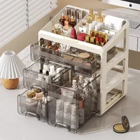 Lipstick Facial Mask Compartment Shelf Drawer Dresser Skin Care Products Storage Box Cosmetics Storage Box 2