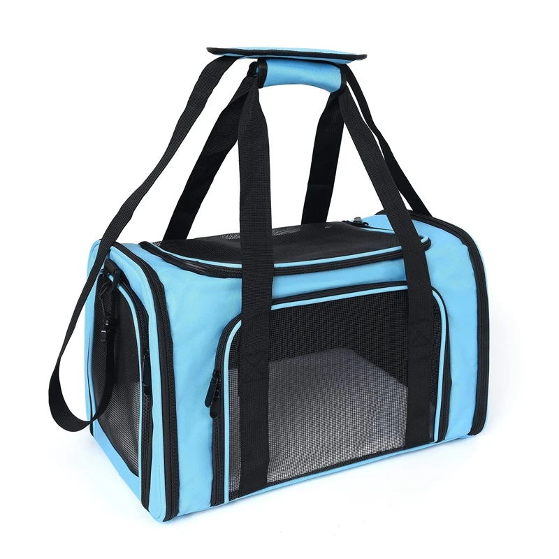 Outdoor Travel Pet Carrier Puppy Cat Carriers Collapsible Dog Carrier