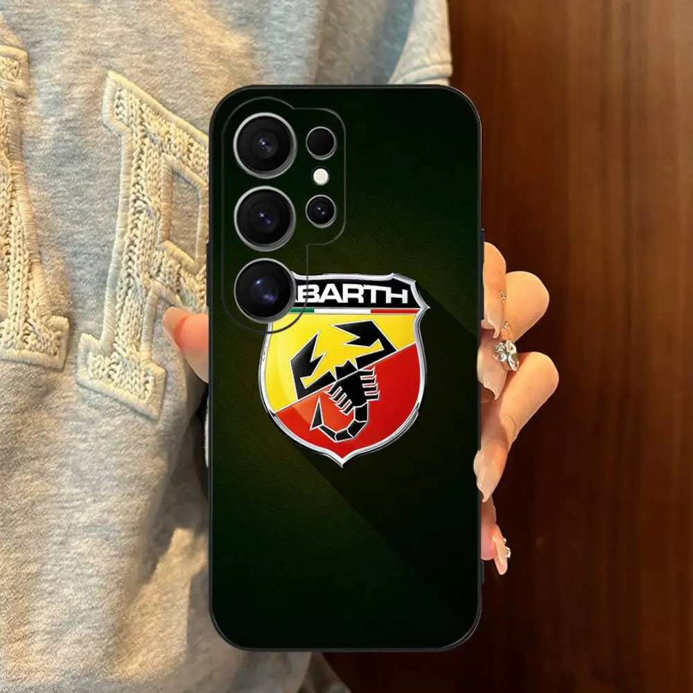 Luxurious A-AbarthS-S Phone Case with Bath Mat Textures
