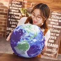 3D Earth and Moon Planet Style Cushion with Realistic Cushion Plush Toy Jupiter Rest Pillow 2