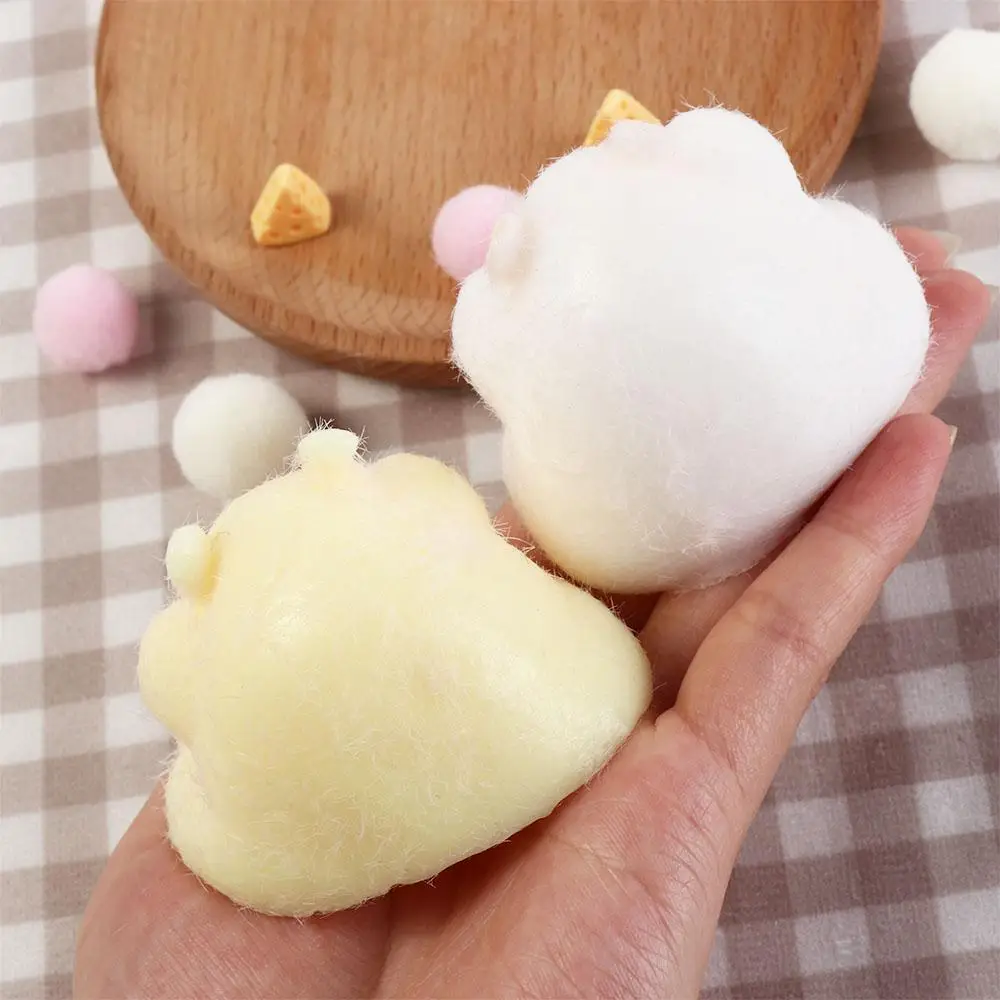 Cute Taba Squishy Hamster Squeeze Toy Cartoon Fidgets Toy Funny Plush Pinch Decompression Toy Stress Relief For Kids Adults Gift 5