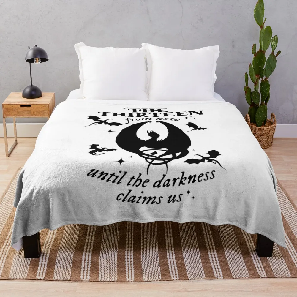 

Manon Blackbeak, Manon, The Thirteen, Fireheart, Gift for her, Abraxos, Wyvern, Throne of Glass, Wyverns TOG Booki Throw Blanket