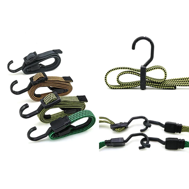 1PCS Bicycle Accessories Elastics Rubber Luggage Rope Cord Hooks Bikes Rope  Tie Bicycle Luggage Roof Rack Strap Fixed Band Hook - AliExpress