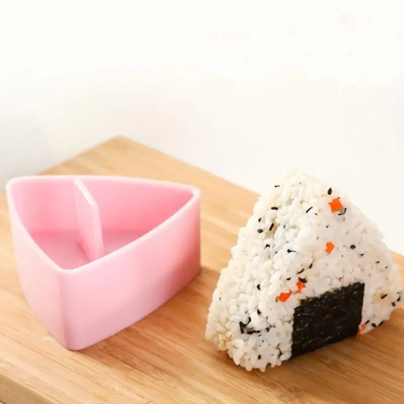 Sushi Mold Onigiri Mold Sushi Maker Rice Ball Mold Sushi Tools Sushi Mold Onigiri Rice Ball Food Press Triangular Sushi Maker Mold Kit
