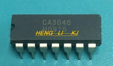 

Free shipping 50pcs/lot CA3046 DIP General Purpose NPN Transistor Arrays NEW.