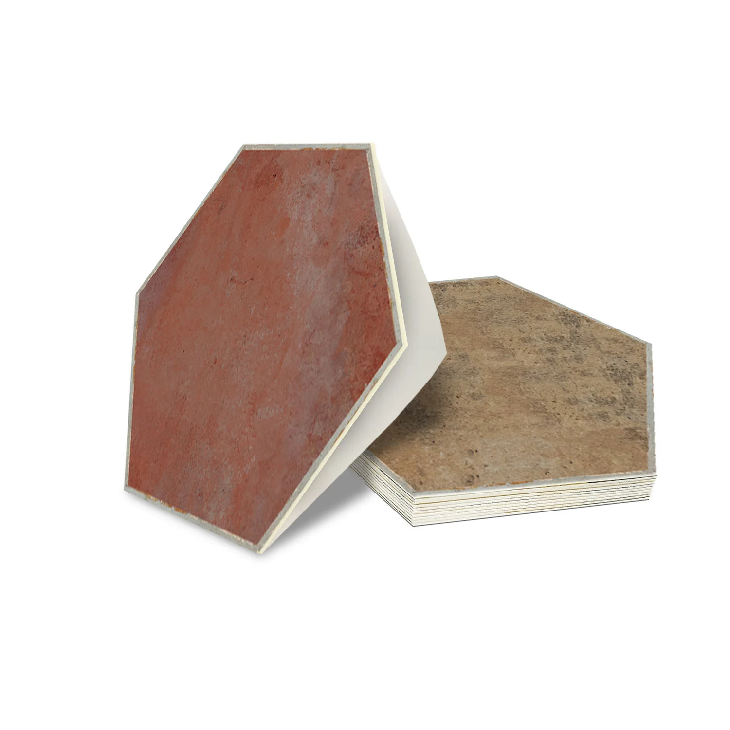 

Home Decor Waterproof Wall Sticker Non-slip Floor Sticker Thicken Decorative Flooring Hexagon IXPE Foam Self Adhesive DB213