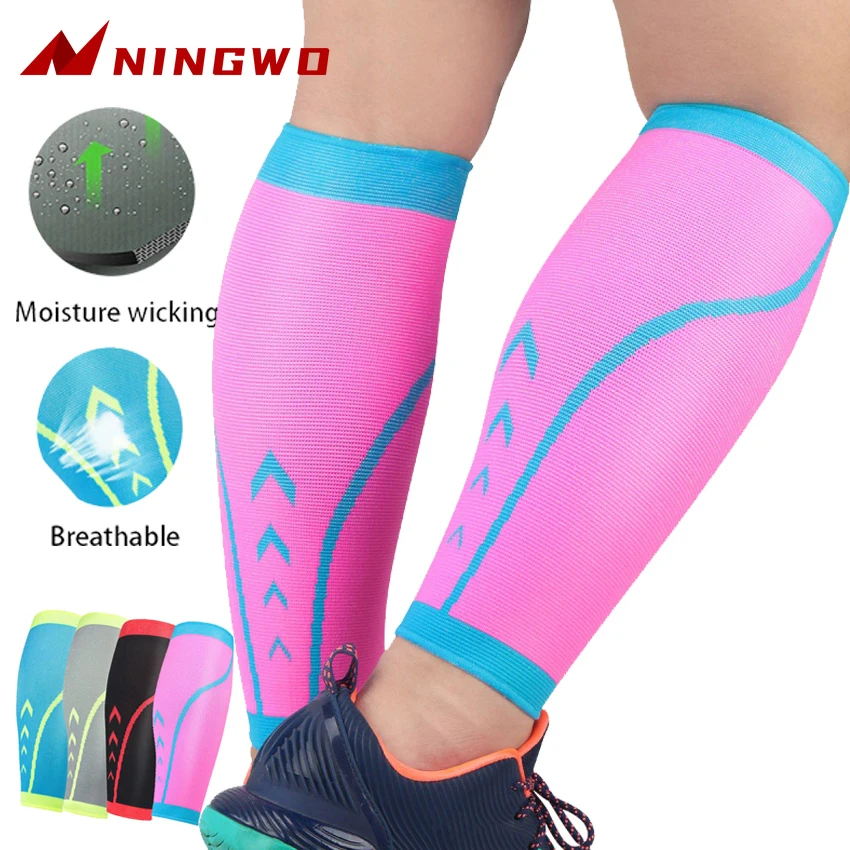 

1 Pair Calf Compression Socks Running Calf Sleeves Support Sports Elastic Leg Sleeve Warmers Men Women Shin Splints Guard