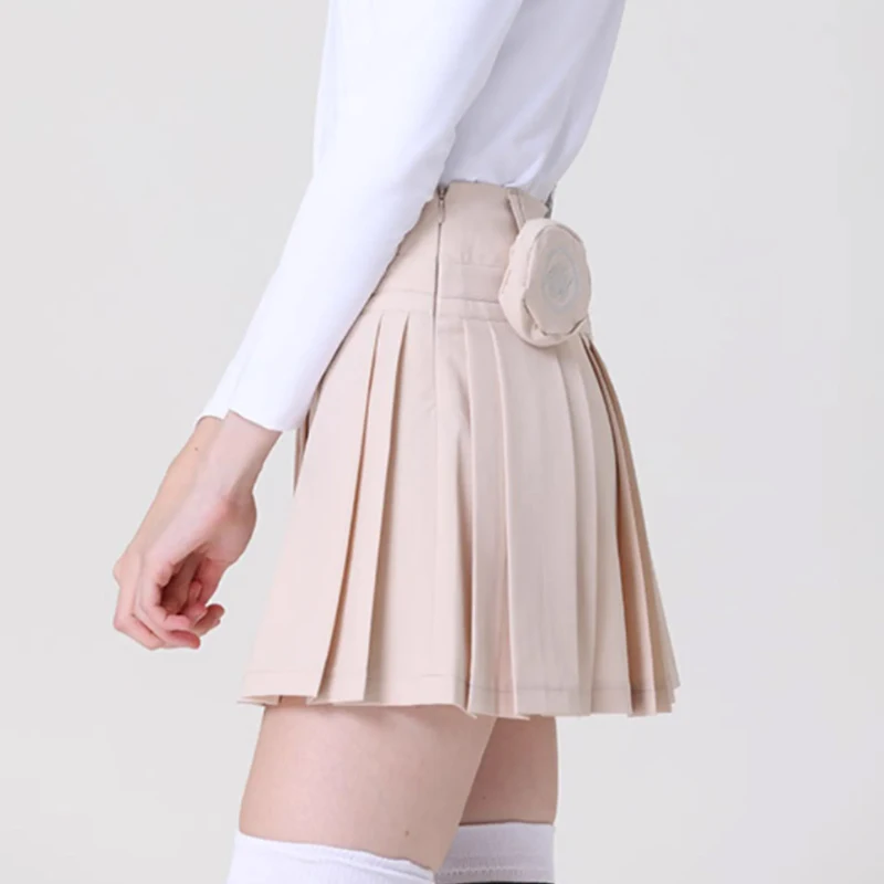 AW Golf Skirt Spring and Autumn Outdoor Sports Pleated Skort Ladies A-line Shorts Pants Women Golf Apparel
