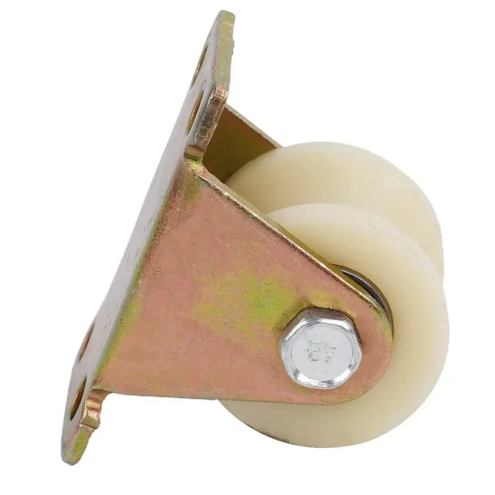1pcs V Nylon Grooved Rollers 30mm Heavy Duty Sliding Door Rollers With Stand Herramientas Ferramentas Taladros