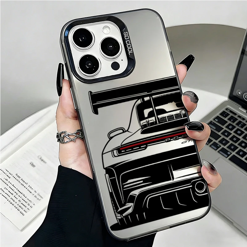 Luxury Car Pattern Phone Case Cover - Premium Design s