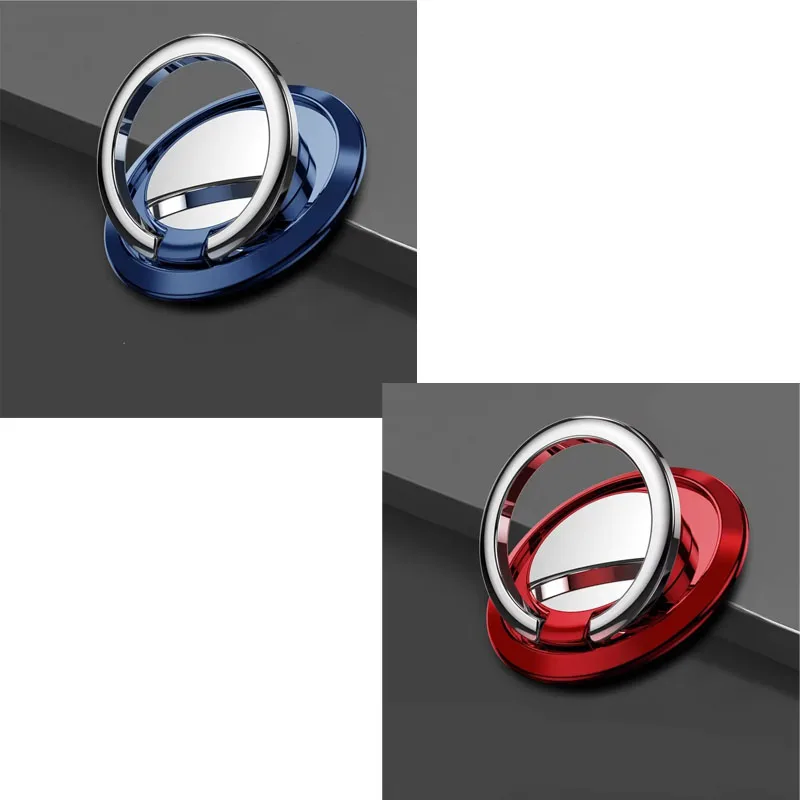 Multi-Pack Finger Ring Holder Stand Grip for Mobile Phones - Magnetic Mount Compatible