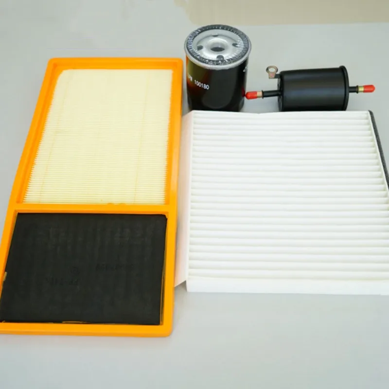air filter +cabin air condition filter + fuel + Oil for 2011- MG3 30005099 30005704 LPW100180 96335719