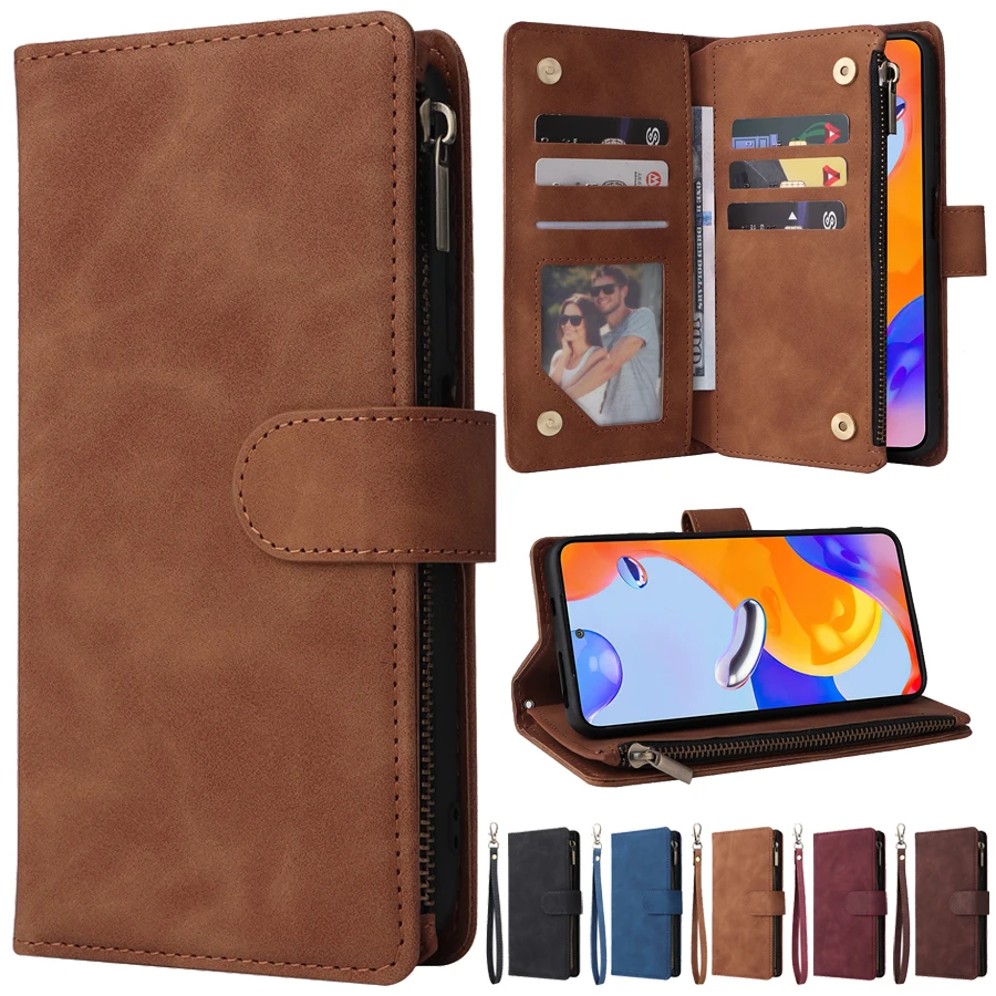 Coque Folio Cuir Xiaomi Redmi 9C Xiaomi Redmi 9C NFC PU TPU ProtectionFermeture Magnétique
