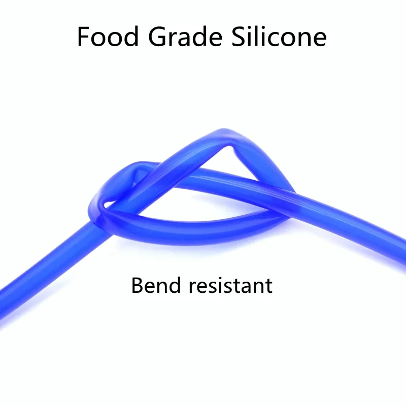 1 Meter Silicone Tube ID 2 3 4 5 6 7 8 9 10 12 mm Flexible Rubber Hose Food Grade Soft Drink Pipe Water Connector
