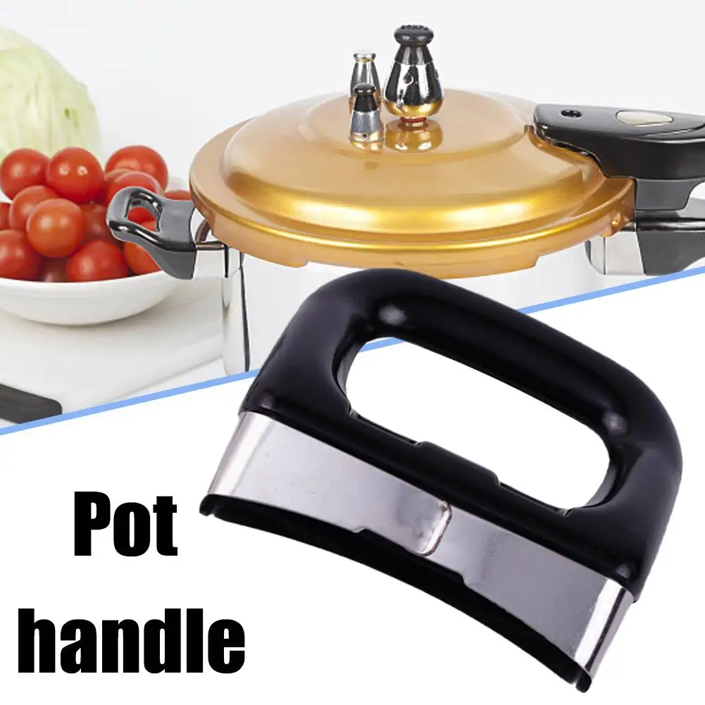 

1pcs Steel Pot Handles Kitchen Cookware Pot Side Pan Grip Knob Replacement Handle Hand Saucepan B6f5