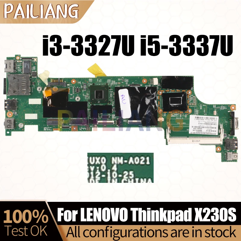 

Для LENOVO Thinkpad X230S, материнская плата для ноутбука, фототелефон, 04X0763, материнская плата для ноутбука, полностью протестирована