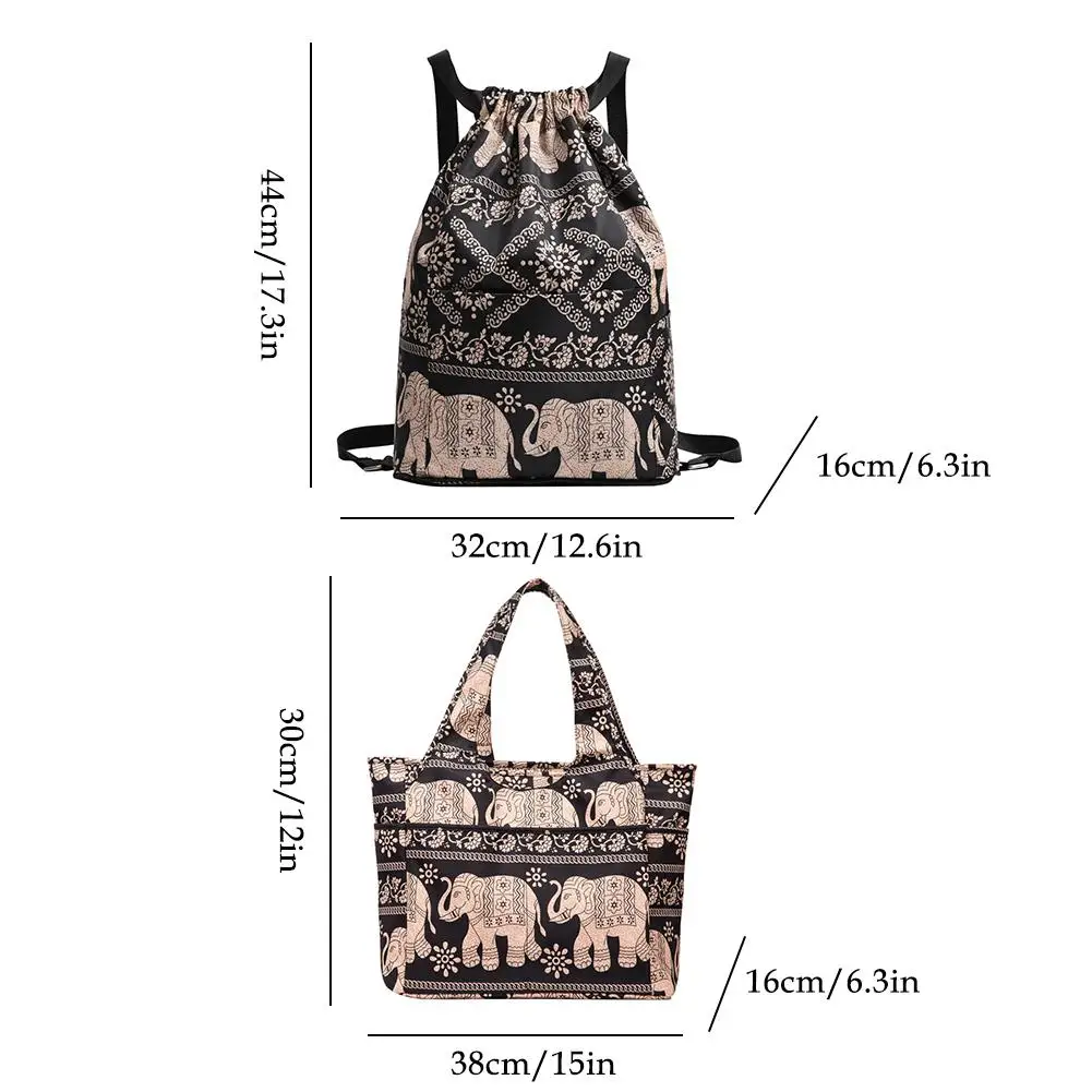 Рисунок 4 - Нейлоновый Складной женский рюкзак на шнурке