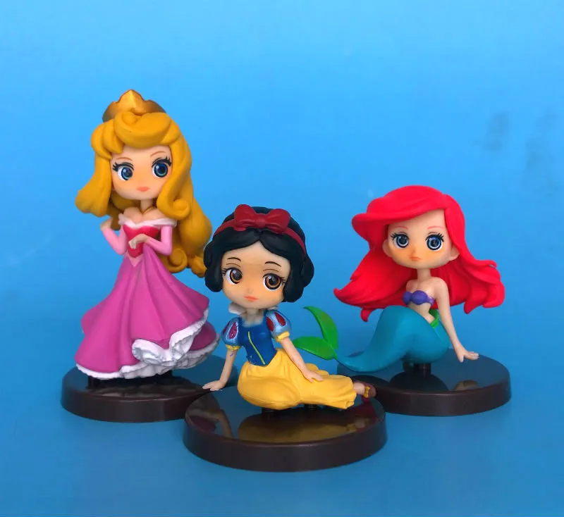 Mini figurines disney princesse sofia : jouet petite fille