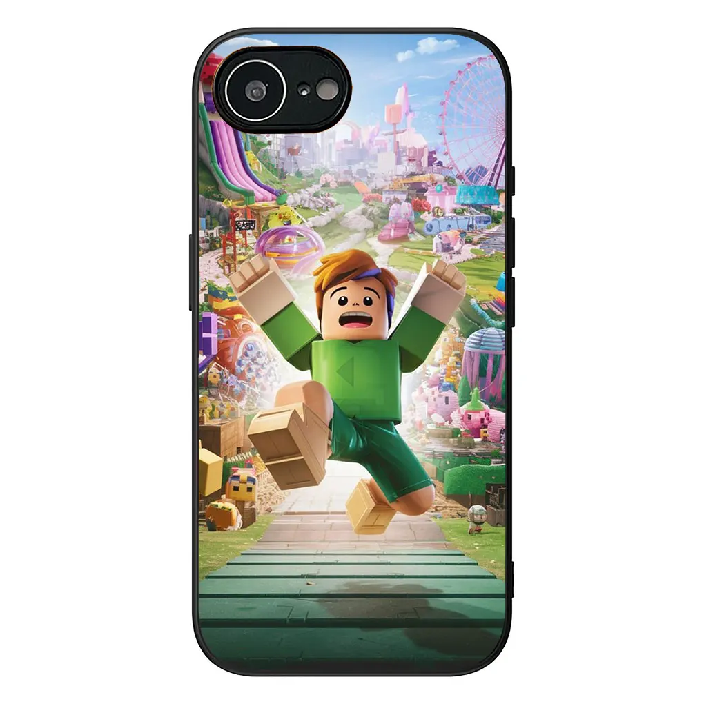 Roblox-Themed Protective Phone Case with Wallpaper Poster Design