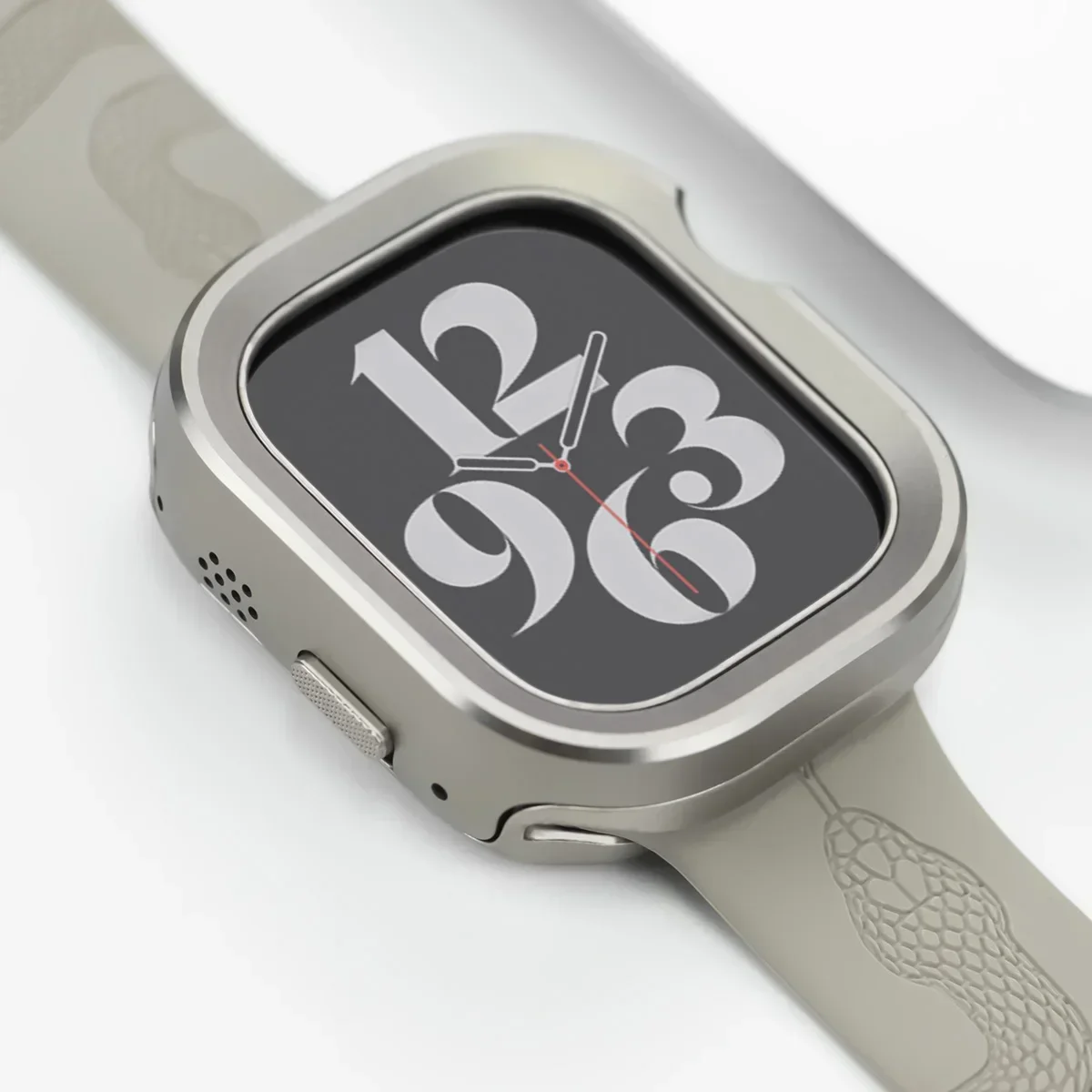 Premium Metal Protective Cover for Apple Watch - Sleek Bumper Frame Shell
