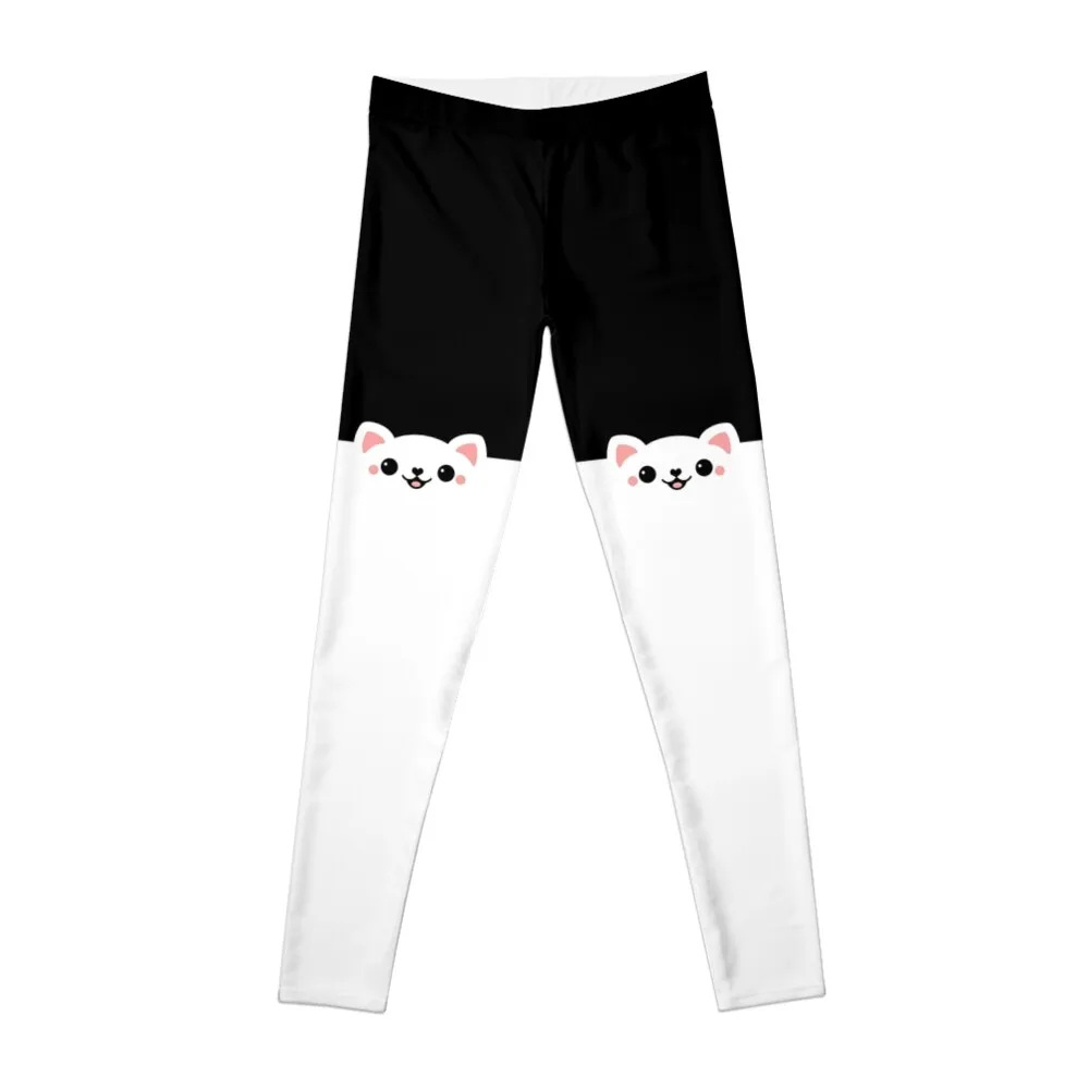 Peeking Cat Leggings Sports female Pants sport sport pants Womens Leggings