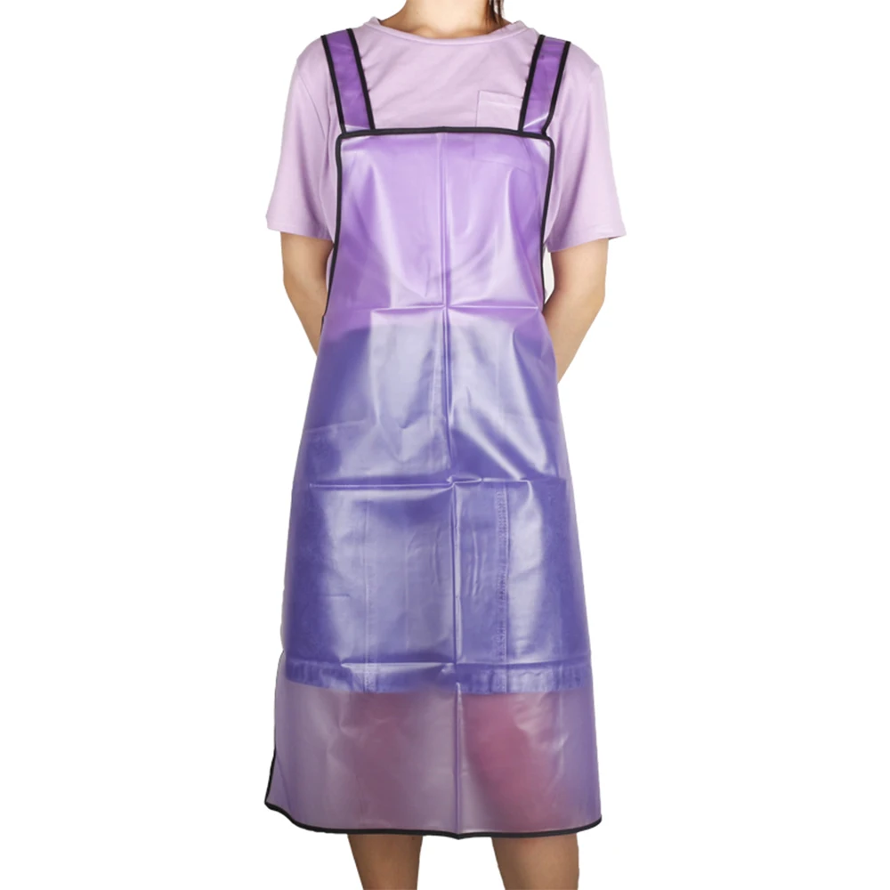 

Salon Hairdressing Apron Transparent Hair Cutting Cape Hair Apron Waterproof Barber Capes Cloth Haircut Tools Hairdresser Apron
