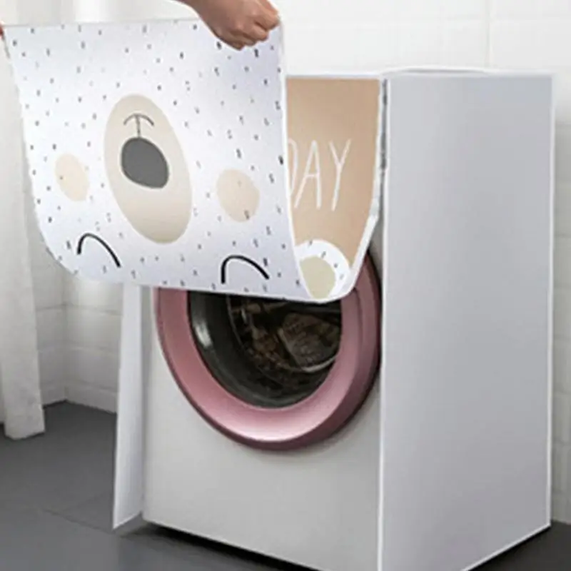 프론트 로딩 건조기 보호 커버, 지퍼가 달린 건조기 벤트 커버, 두꺼운 세탁기 보호 랩, 가정용