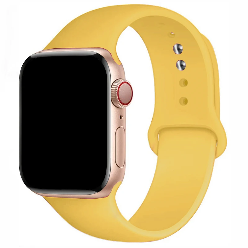 Silicone Sports Band for Smartwatch - Adjustable Loop Bracelet