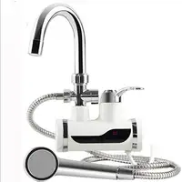 Robinet chauffe-eau sans réservoir 3000W, douche, robinet électrique instantané, chauffage de l'eau chaude pour cuisine et salle de bains 1