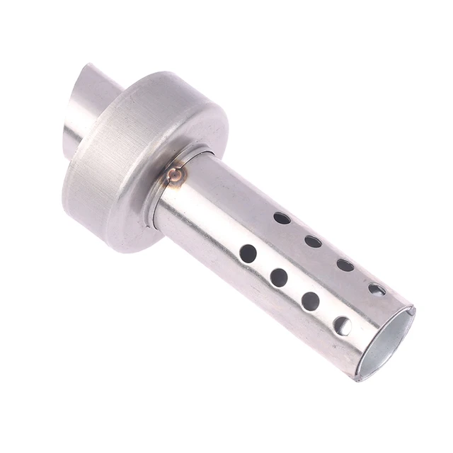 Silenziatore Moto Universale Baceyong - DB Killer Per Tubi Scarico 35-60mm, Nero/Argento - Foto 9