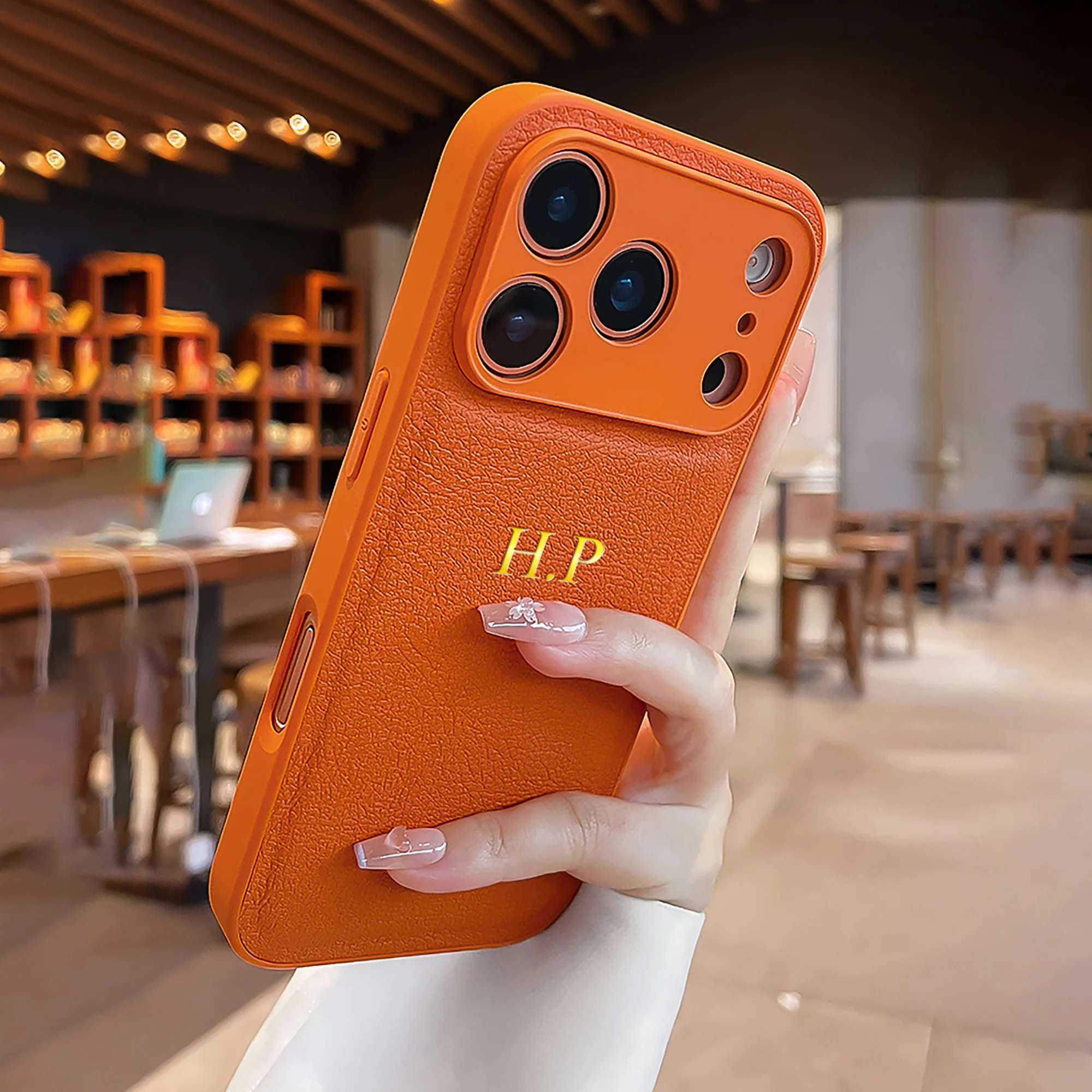 Personalized Name Faux Leather Phone Case For iPhone 17 16 15 14 13 Pro Max Plus Air Custom Initials DIY Hot Gold Foil Stamping 1 Personalized Name Faux Leather Phone Case For iPhone 17 16 15 14 13 Pro Max Plus Air Custom Initials DIY Hot Gold Foil Stamping 1