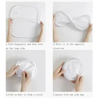 Mesh Laundry Basket Foldable Small Dirty Storage Basket Livingroom Bedroom Change Clothes Basket Portable Business Travel 5