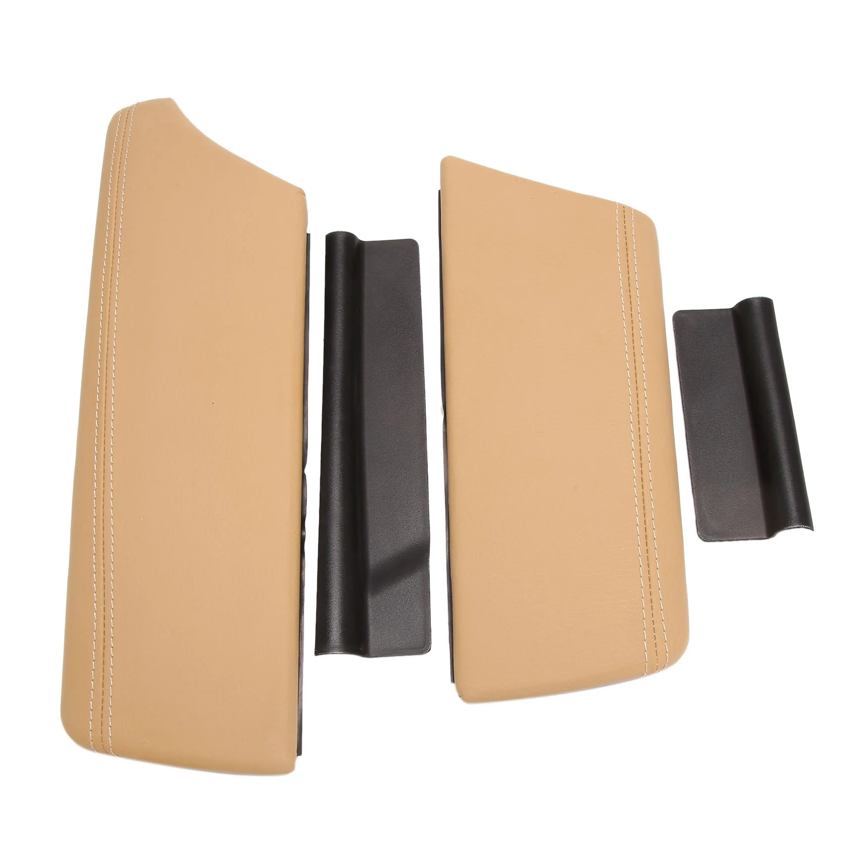 

Car Center Console Armrest Cover Console Armrest Box Panel Cover Trim for 5 Series F10 F18 2011-17 Beige