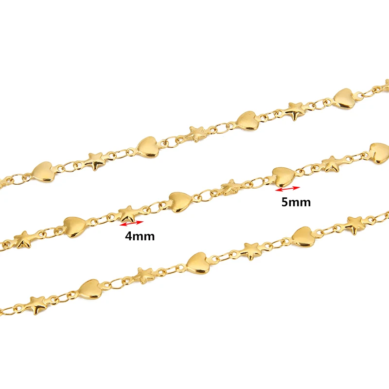 Star and Heart Chain
