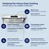 Chef Series Range Hood 30"PS38 PRO PERFORMANCEStainless Steel Slim Under Cabinet Range Hood Design Steam Auto Clean,Touch Panel 2