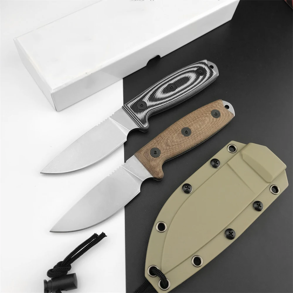 

Outdoor ES 3 Fixed Blade Knife With Kydex Sheath EDC Combat Self Defense Hunting Tactical Survival Straight Knives Fishing Tools