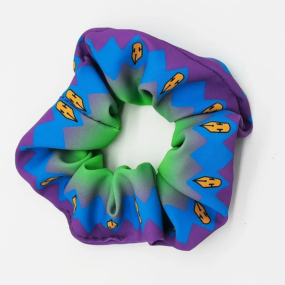 Anime Bizarre Adventure Cosplay Hair Scrunchie Joseph Jotaro Yoshikage Rohan Fashion Accessories Girl Props hair accessories hair bands hair band cosplay accessories