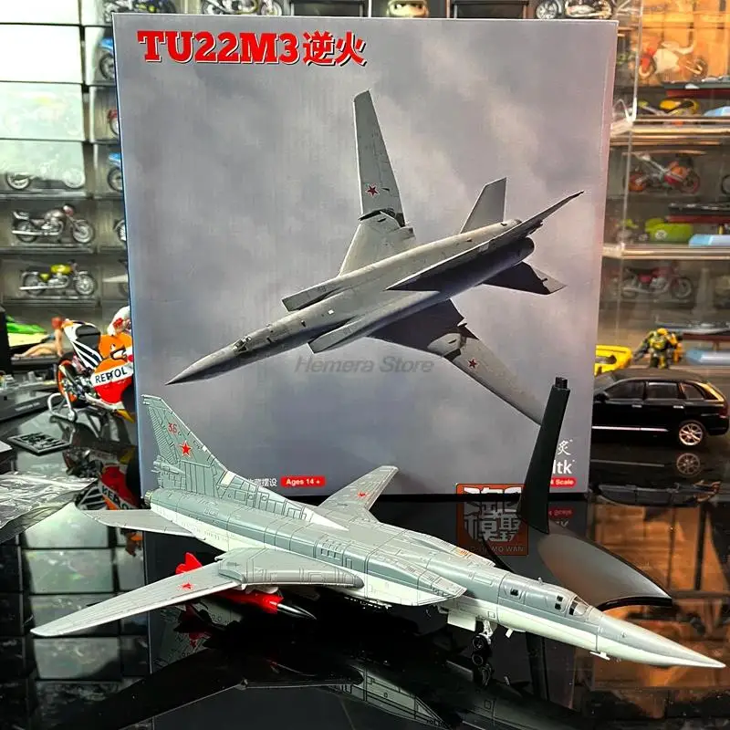 1-144-full-alloy-russian-soviet-union-tu22m3-backfire-bomber-tu22-aircraft-metal-swept-back-wing-variable-hobby-aircraft-model