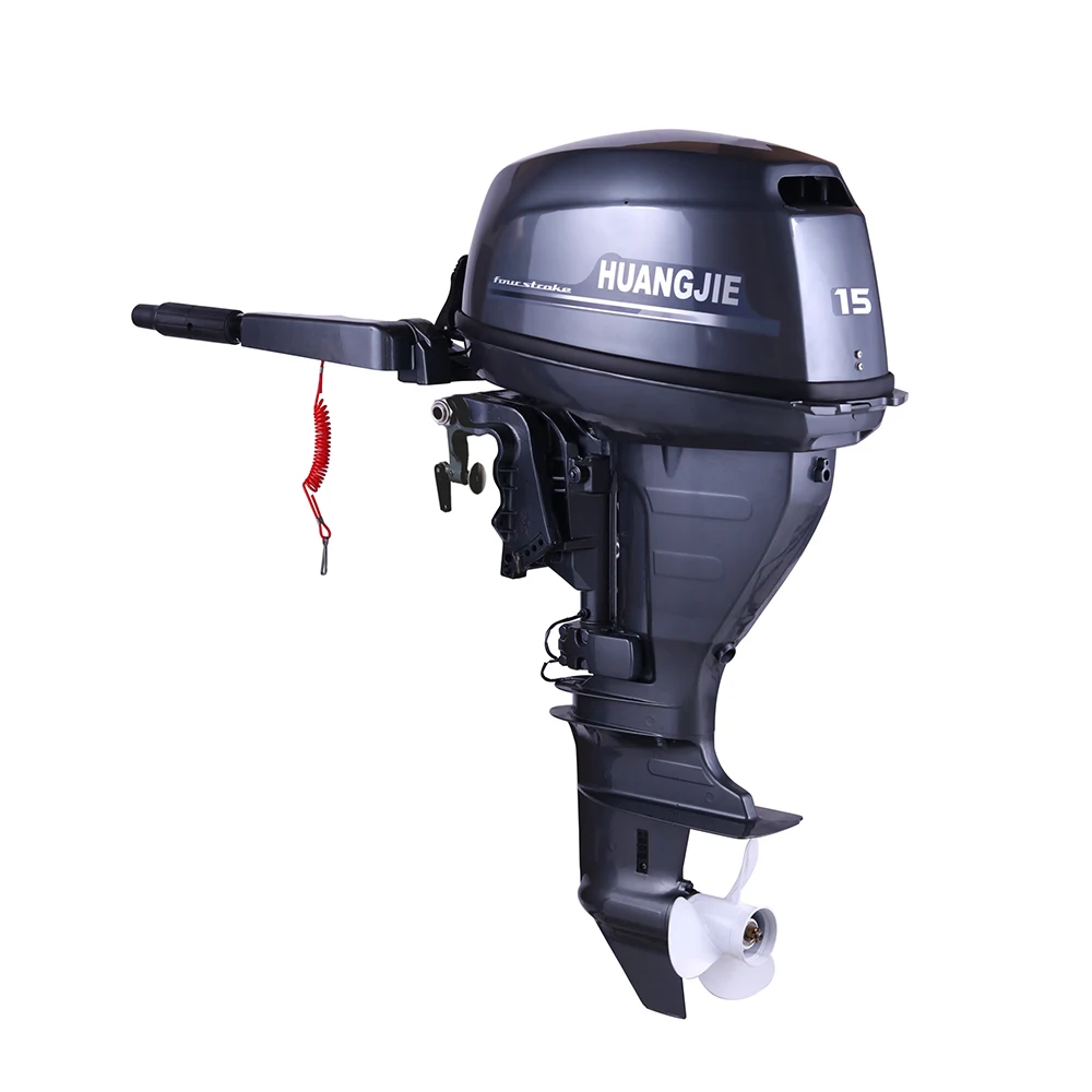 

Huangjie High Quality 15hp 4 Stroke Boat Motor Gasoline Boat Engine Ship Outboard Motors Sea Doo For Fishing Boat 4Stroke