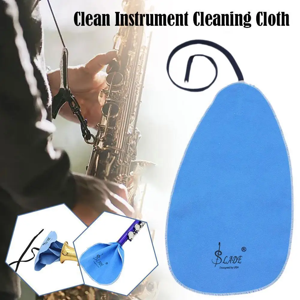 Muslady Woodwind Instruments Cleaning Cloth With Strap Soft Schammy