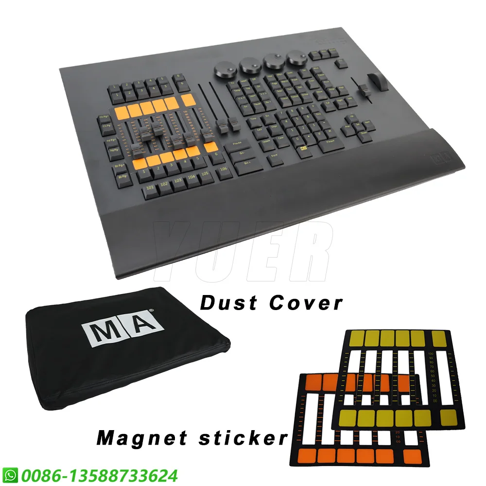 DMX Controller Command Wing Fader Wing Professional Lighting Controller Stage Lights Console MA2 Moving Head DMX512 Party 2048 Parameters