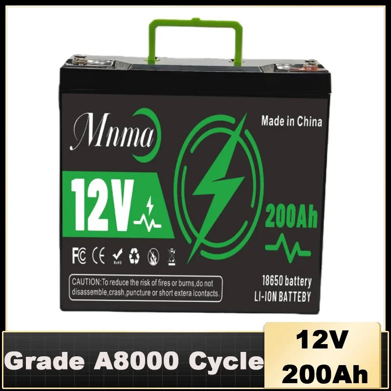 Batteria LiFePO4 24 V 220 Ah, durata massima 8000, adatta per sistemi di energia solare, camper, barche, viaggi fuoristrada e pesca - immagine 5