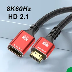 Ultra - High - Speed HDMI Extension Cable - Male to Female 1m, 2m, 3m - 8K 60Hz & 4K 120Hz - 0.5m