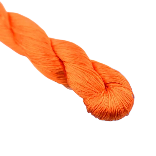 Vibrant 400m 100% Natural Silk Embroidery Floss in Red/Blue