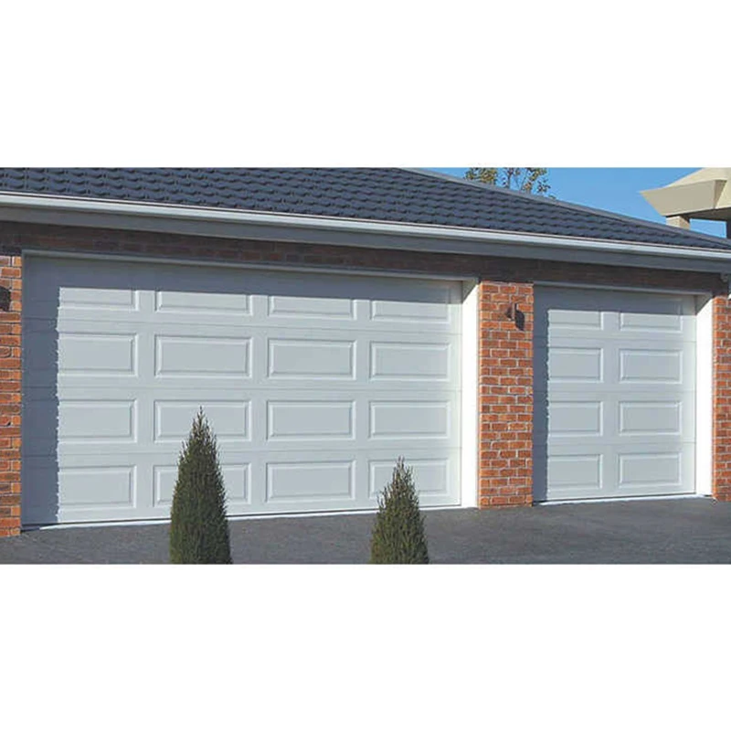 Automatic Aluminum Sectional Overhead Garage Doors for Modern Villas Galvanized Steel Sheet Garage Doors