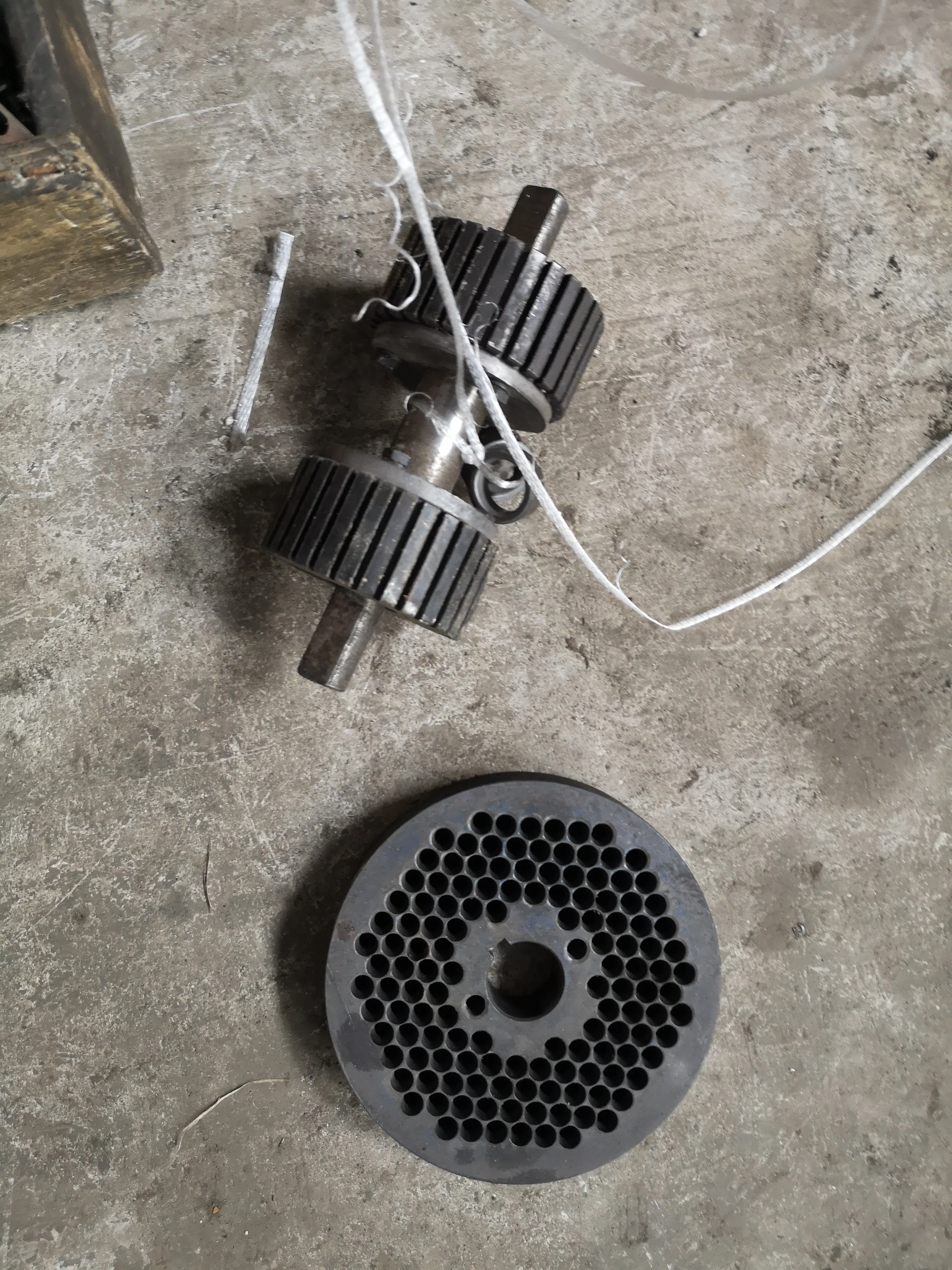 4 mm diameter die and roller of KL150 150 mm model pellet mill machine