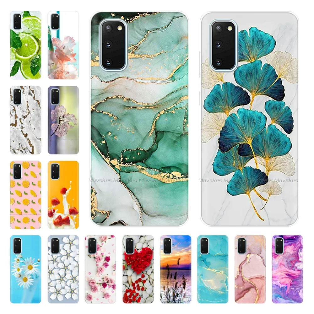 For Samsung Galaxy S20 FE Case S20 Ultra Silicone Back Cover Soft Tpu Phone Case For Samsung S20 FE Case S 20 Plus Cover Bumper